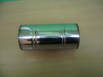 Круглый корпус - диаметр 98 мм Размер 95х200 мм - вход 55 мм с диффузором 031-521