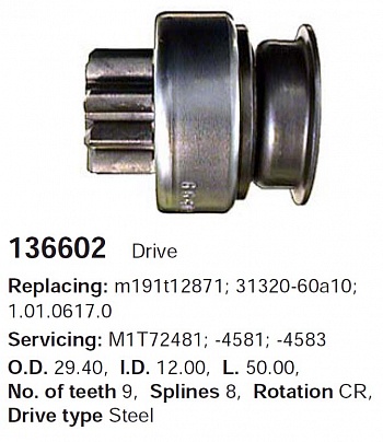 Бендикс 136602