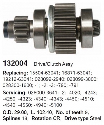 Бендикс 132004