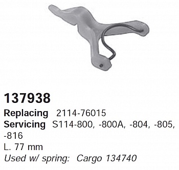 Части вилки 137938