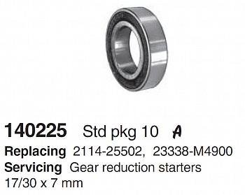 Подшипник CG140225