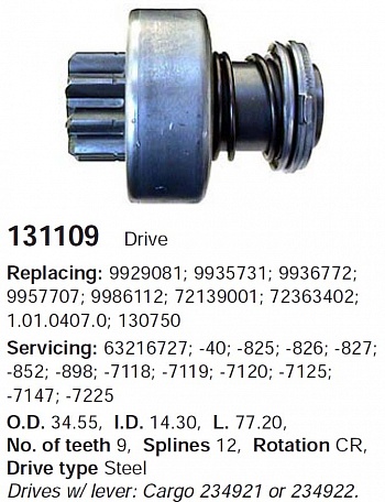 Бендикс 131109