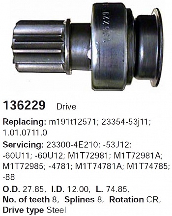 Бендикс 136229