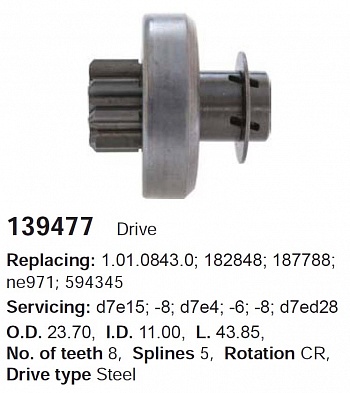Бендикс 139477