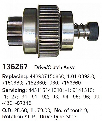 Бендикс 136267