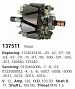 Ротор генератора 137511